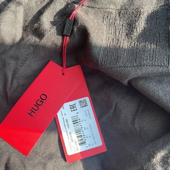 Hugo Boss Cotton Silk Cashmere NEW Medium - Picture 3 of 4